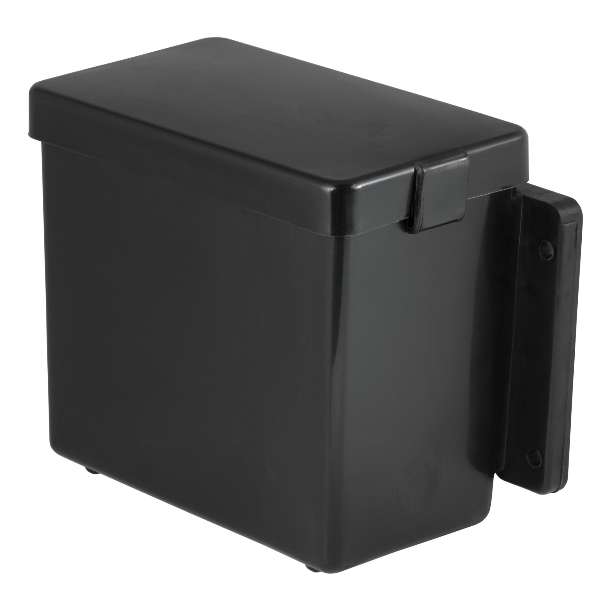 Curt Manufacturing Lockable Trailer Breakaway Battery Case — 6in. x 5.5in. x 3.25in., Polyethylene, Model# 52022